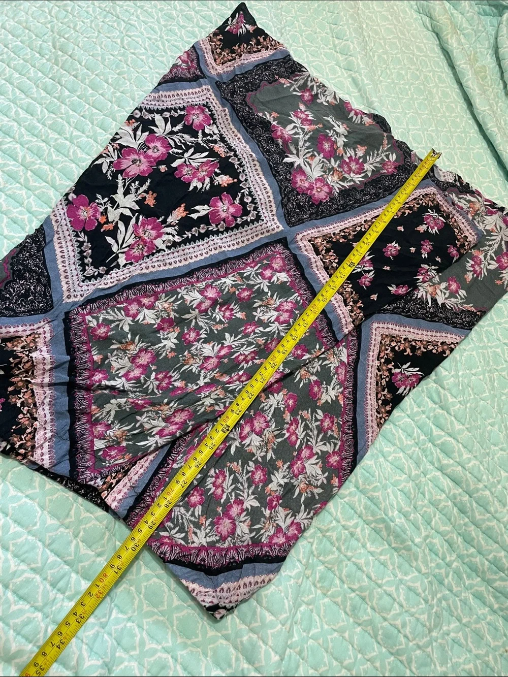 bandanna or scarf print skirt